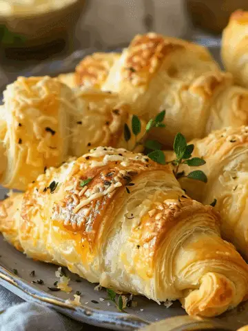 Easy Cheesy Chicken Crescent Rolls