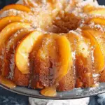 Peach Cobbler Pound Cake