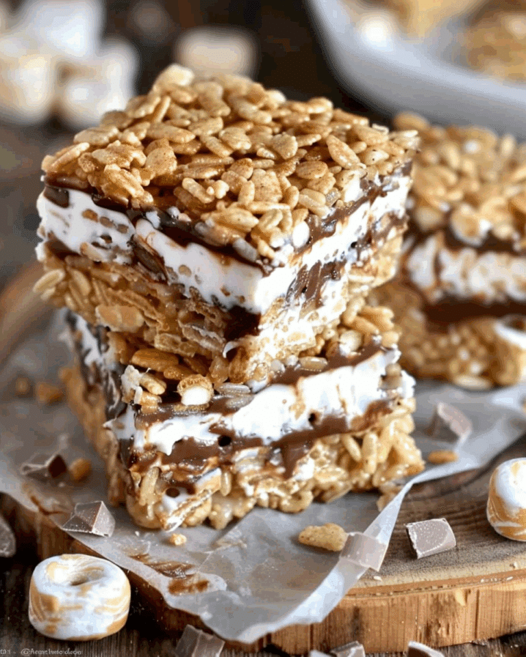 Pinwheel Rice Crispy S’mores Rice Krispies Treats Pinwheels | Sue Recipe