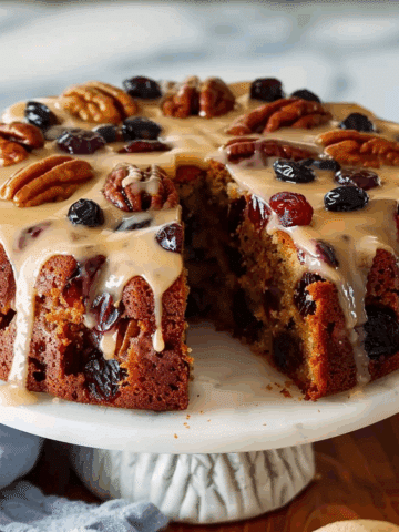 Glazed Fruit and Nut Cake