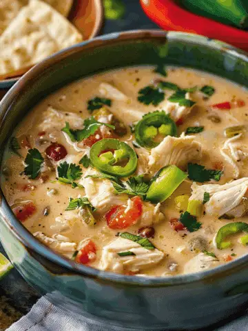 Cajun White Chicken Chili