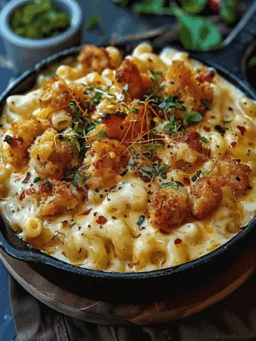 Creamy Honey Pepper Chicken Mac and Cheese Delight