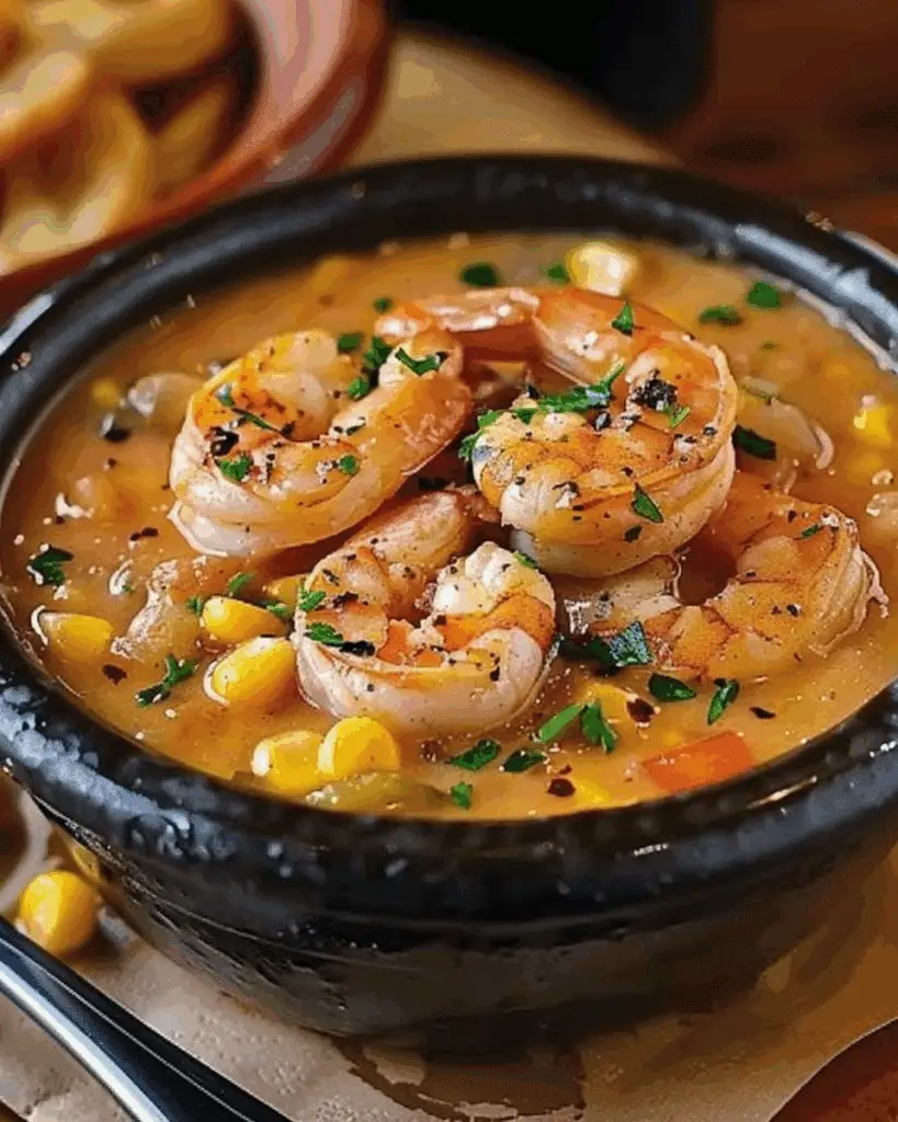 New Orleans Shrimp and Corn Bisque