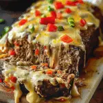 Philly Cheesesteak Meatloaf