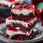 Red Velvet Cream Cheese Brownies