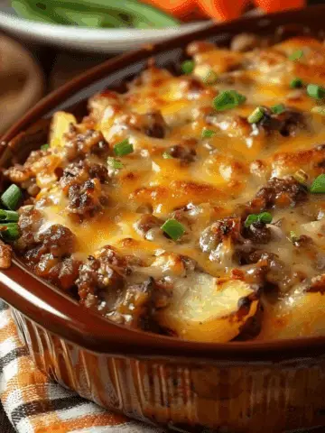 Southern Hamburger and Potato Casserole