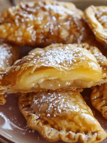 Stuffed Cheesecake Fried Apple Pies