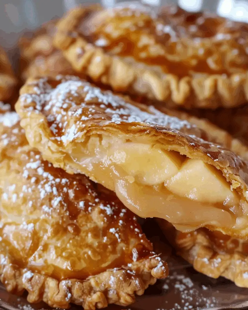 Stuffed Cheesecake Fried Apple Pies