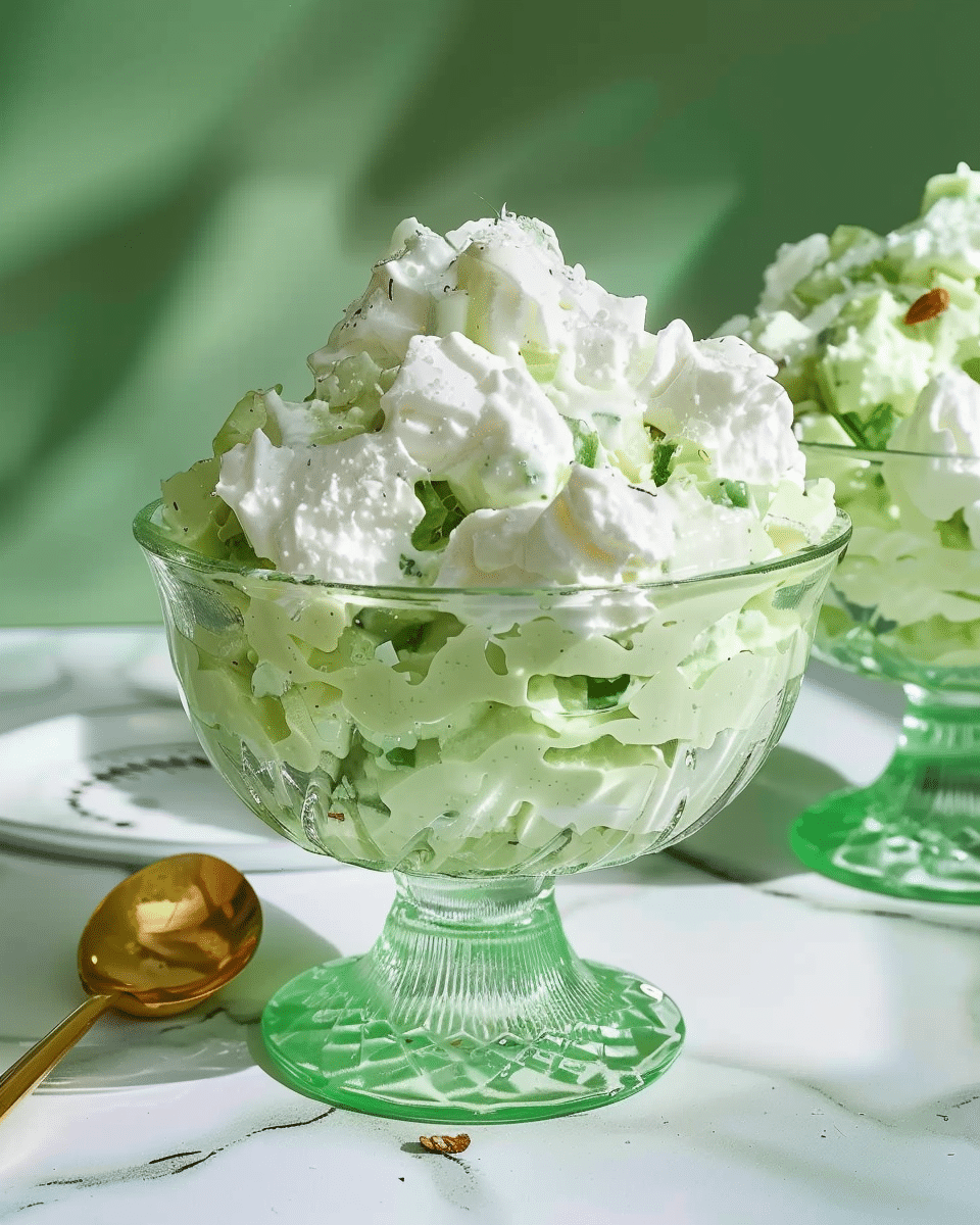 Pistachio Fluff Salad (Watergate Salad) | Sue Recipe
