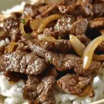 Beef Onion Stir Fry