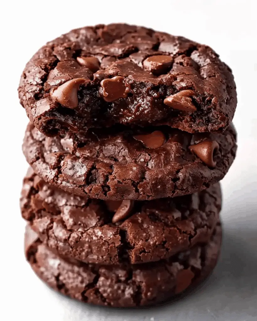 Best Fudgy Chocolate Brownie Cookies