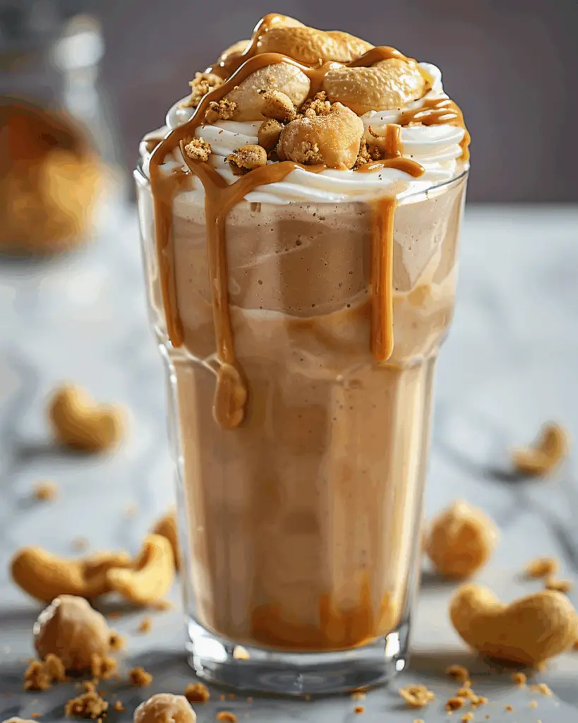 Cottage Cheese Peanut Butter Smoothie