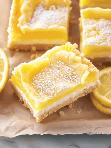 Cream Cheese Lemon Bars