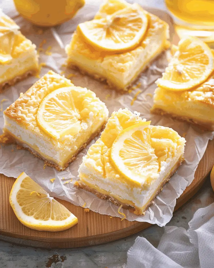 Cream Cheese Lemon Bars