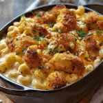 Creamy Honey Pepper Chicken Mac and Cheese Delight