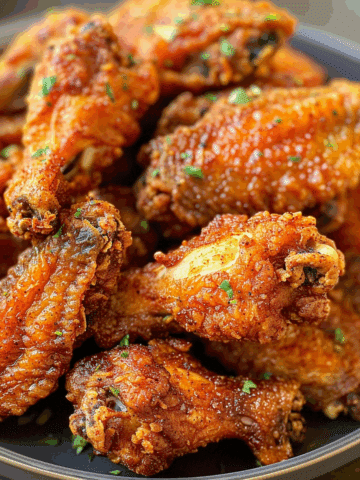 Crispy Dry Rub Chicken Wings
