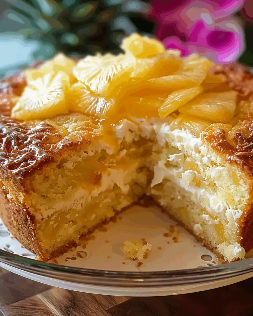 Juicy Pineapple Heaven Cake