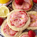 Strawberry Lemonade Cookies