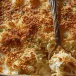 Baked Cream Cheese Spaghetti Casserole