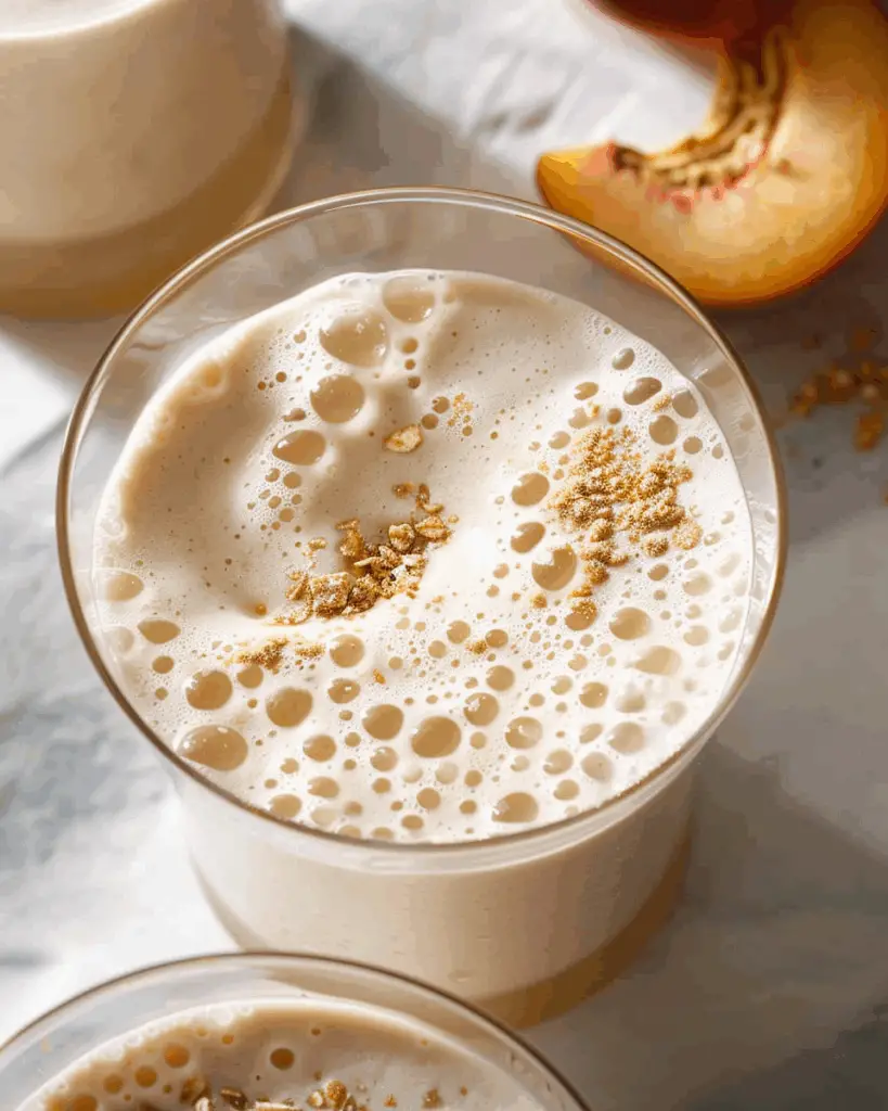 Banana Peach Smoothie
