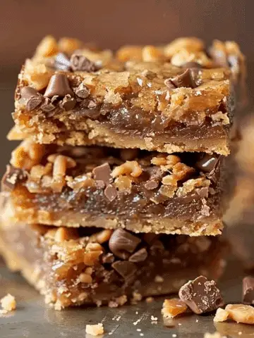 Cake Mix Toffee Bars
