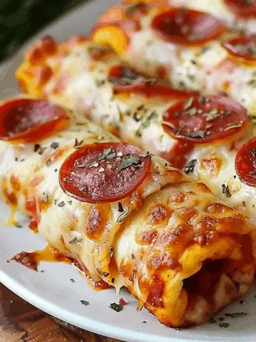 Pepperoni Pizza Roll-Ups