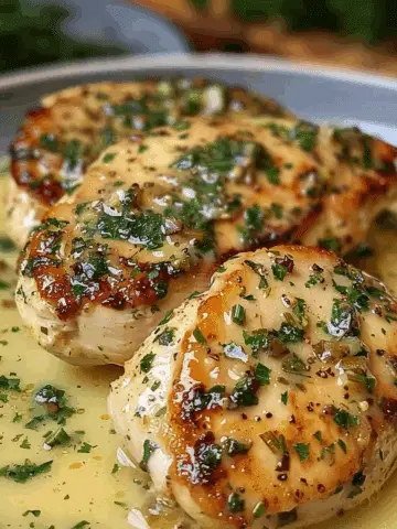 Chicken in Boursin Sauce with Garlic and Fine Herbs
