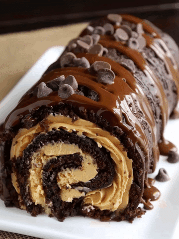Chocolate Peanut Butter Roll