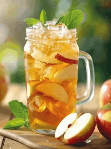 Iced Apple Green Tea: A Crisp and Refreshing Summer Delight
