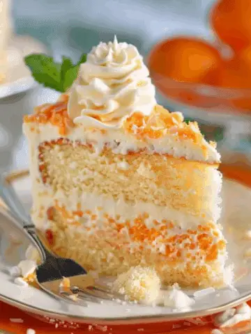 Orange Creamsicle Cake