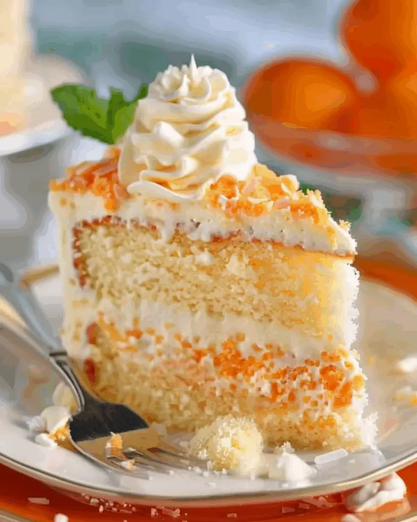 Orange Creamsicle Cake
