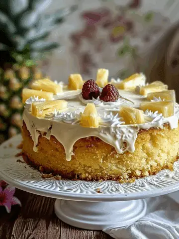 Pineapple Heaven Cake