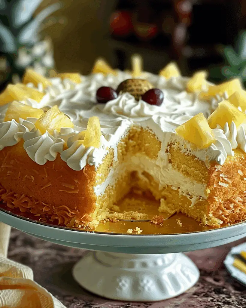 Pineapple Heaven Cake