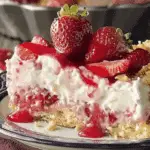 Strawberry Cheesecake Dump Cake