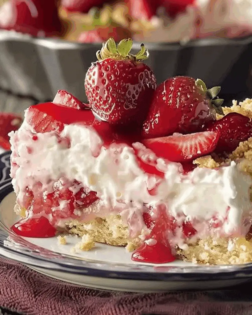 Strawberry Cheesecake Dump Cake