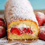 Strawberry Shortcake Cake Roll