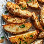 Baked Garlic Parmesan Potato Wedges