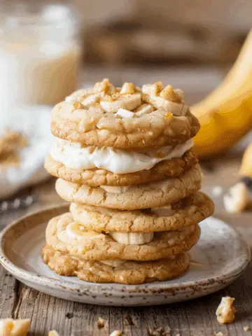 Banana Cream Cookies