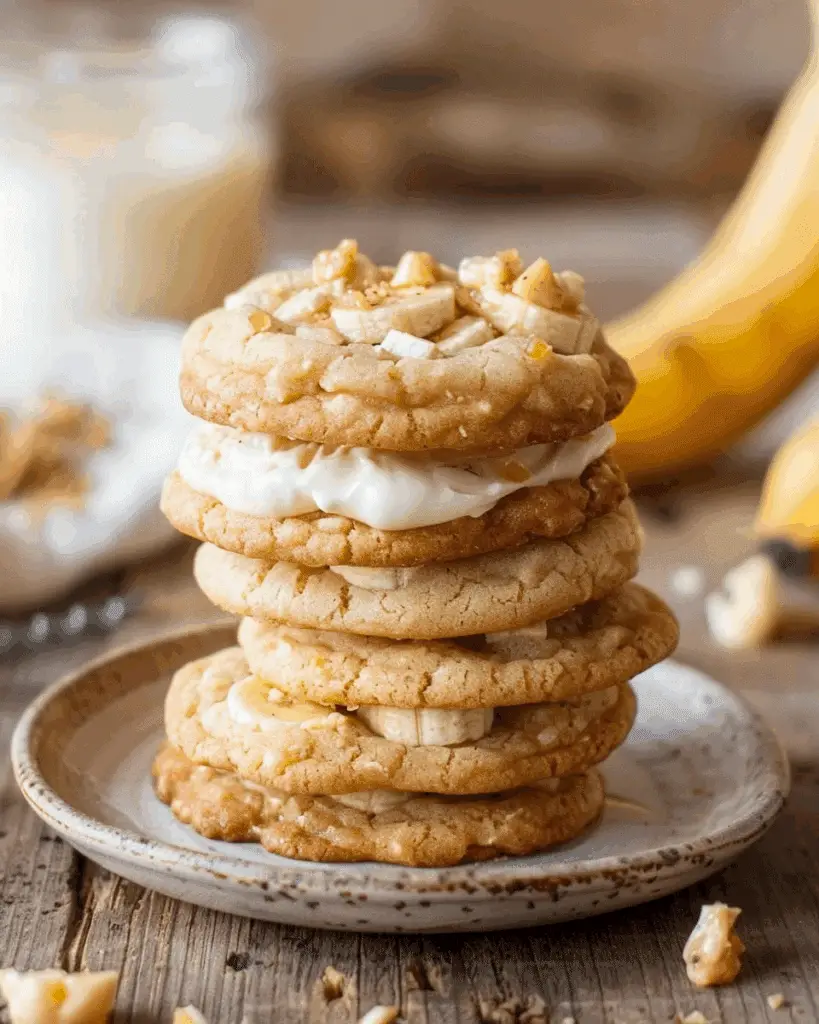 Banana Cream Cookies
