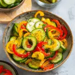 Cucumber and Sweet Pepper Salad
