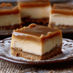 Dulce de Leche Cheesecake Bars 4 Dulce de Leche Cheesecake Bars