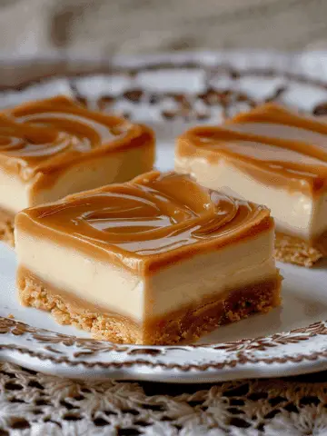 Dulce de Leche Cheesecake Bars