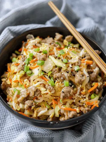 Egg Roll in a Bowl (Paleo / Keto)