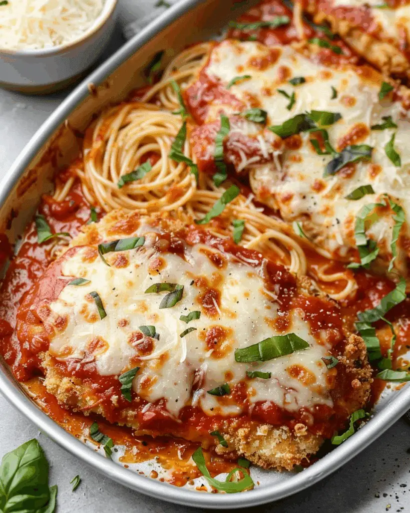 Baked Chicken Parmesan