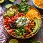 Healthy Turkey Taco Bowl