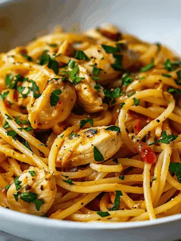 Monterey Chicken Spaghetti