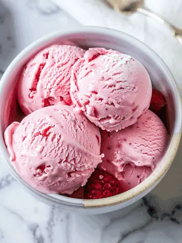 Strawberry Cottage Cheese Ice Cream