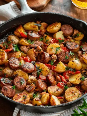 Sausage and Potatoes Skillet