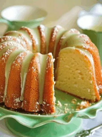 Key Lime Pound Cake