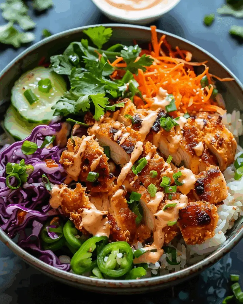 Bang Bang Chicken Bowl: Irresistibly Delicious Recipe!